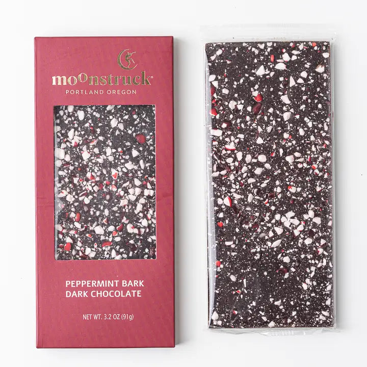 Peppermint Bark Dark Chocolate Bar