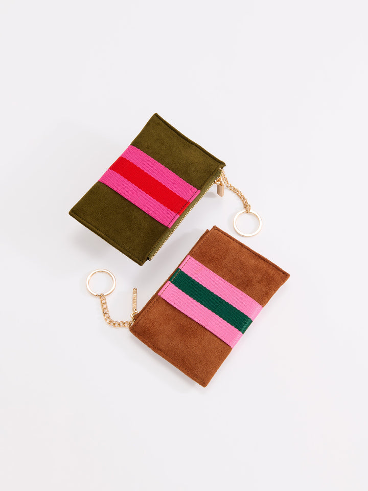Milano Card Case / Key Ring - Ginger