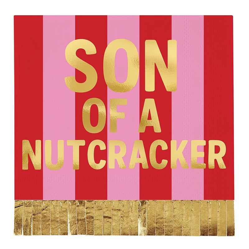 Foil Fringe Napkin - Son Of Nutcracker