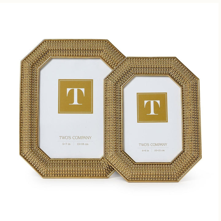 Gold Beaded Frame