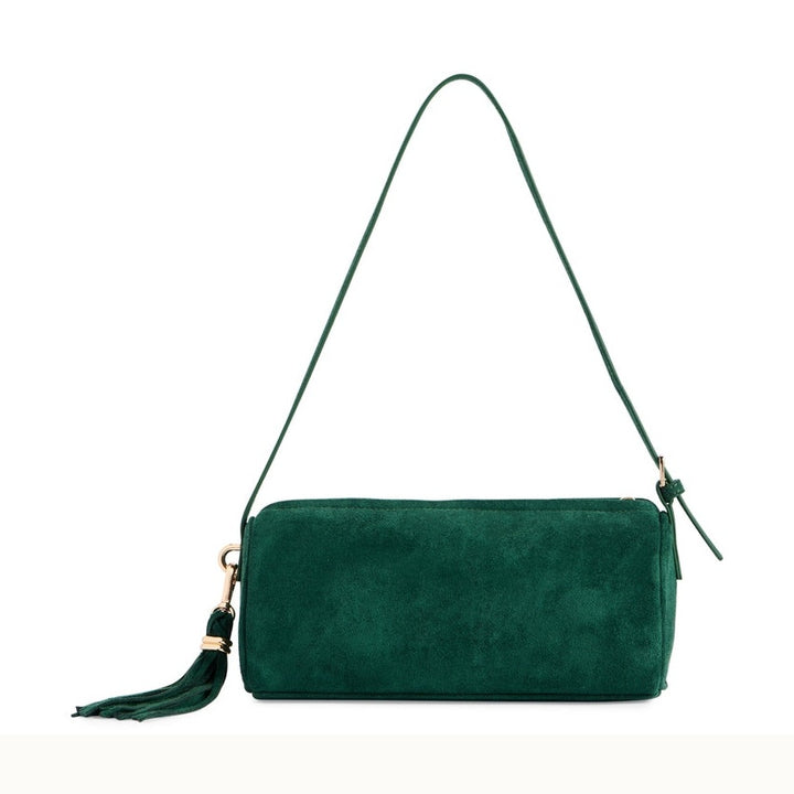 Kylie Barrel Shoulder Bag - Emerald