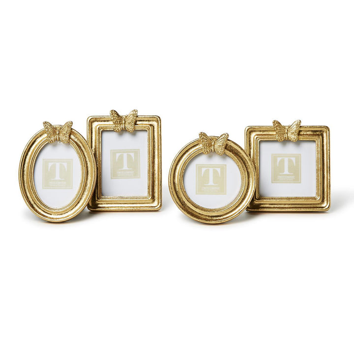 Gilded metal frames by Two&