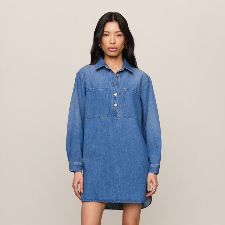 Lucie Denim Shirt Dress