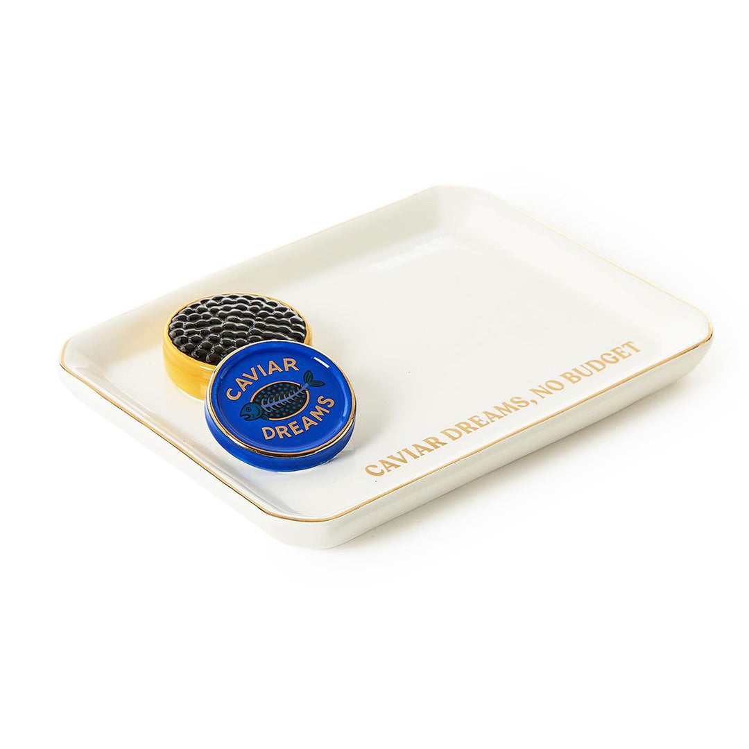 Ceramic porcelain trinket tray by Two&