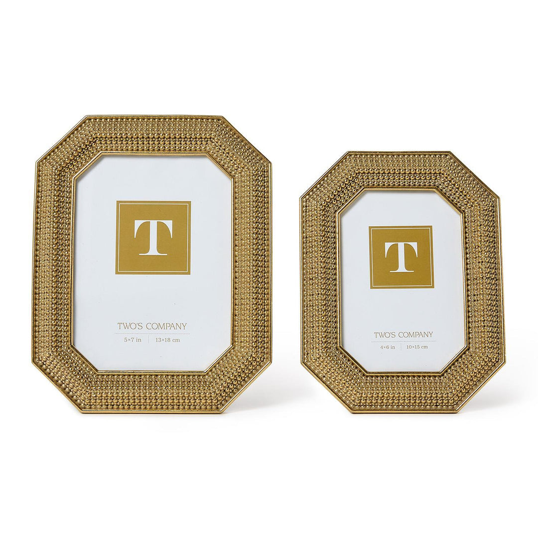Gold Beaded Frame