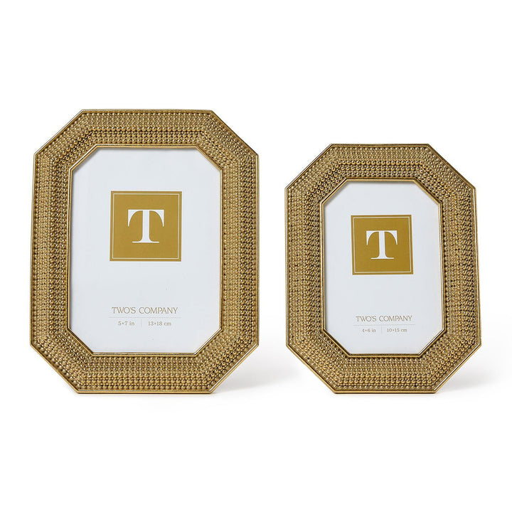 Gold Beaded Frame