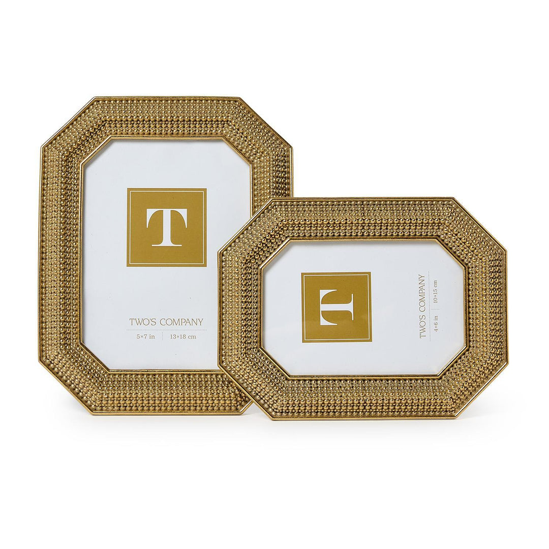 Gold Beaded Frame