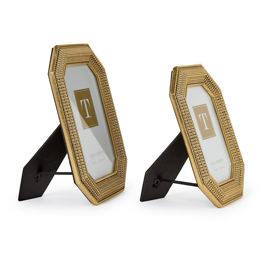 Gold Beaded Frame