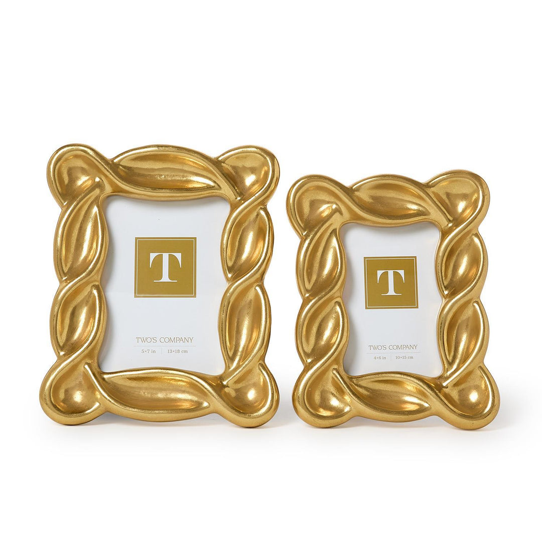 Infinity Gold Leaf Frame