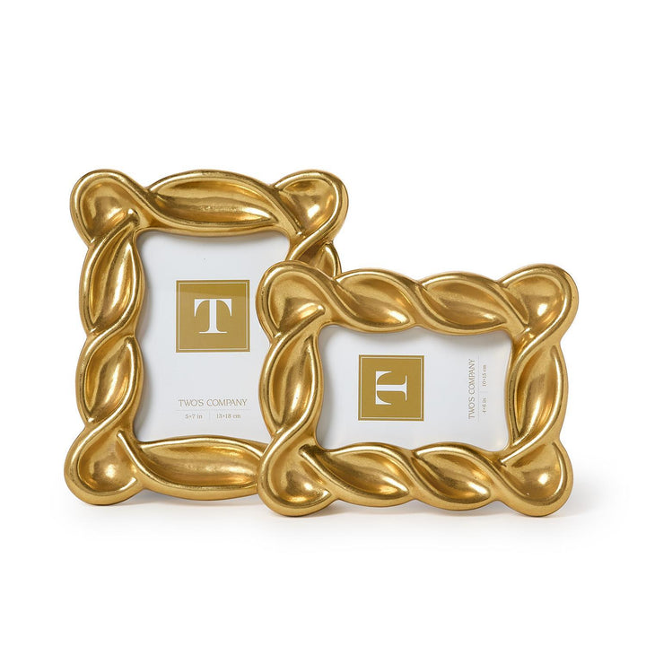 Infinity Gold Leaf Frame