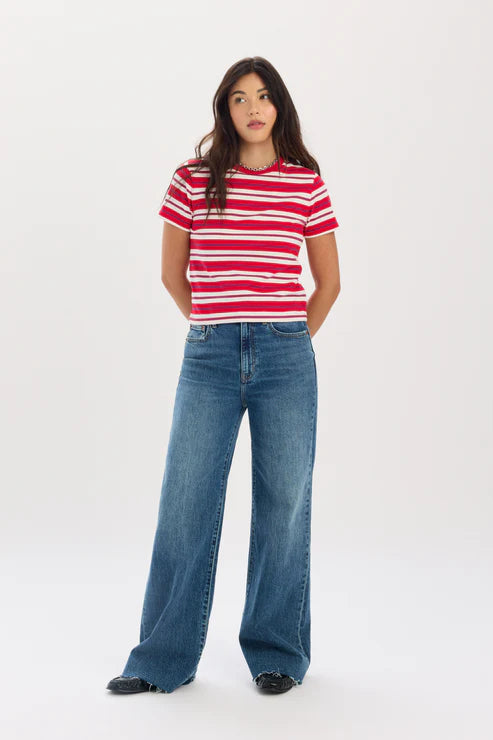 Far Out High Rise Wide Leg - Stunner