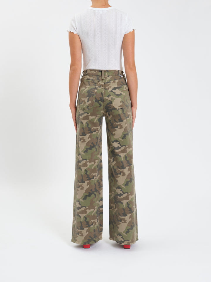Far Out Patchpocket High Rise Wide Leg - Hideaway