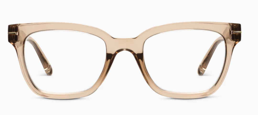 Buzzworthy Glasses - Tan