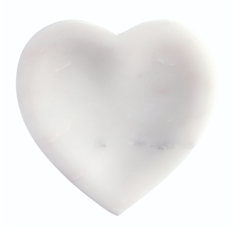 Marble Heart Tray