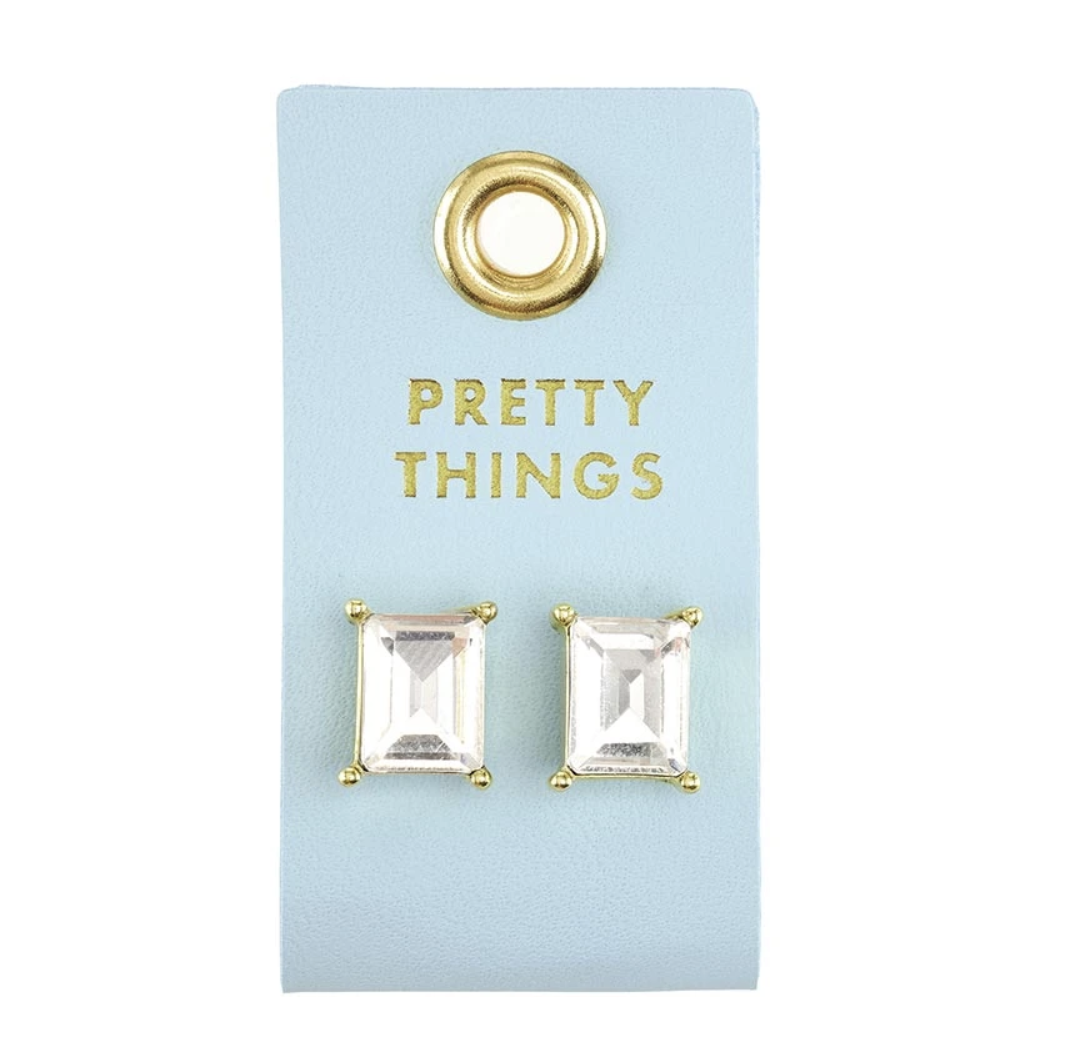 Palm Beach Stud Love Earrings - Pretty Things