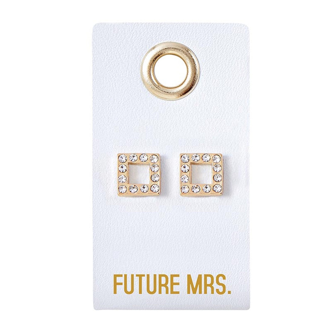 Stud Love Wedding Earring - Future Mrs.