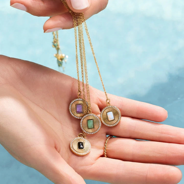 Louise Necklace Adenturine