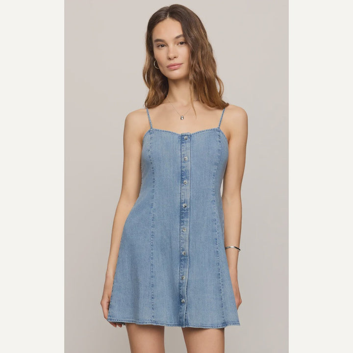 Angel Eyes Denim Mini Dress