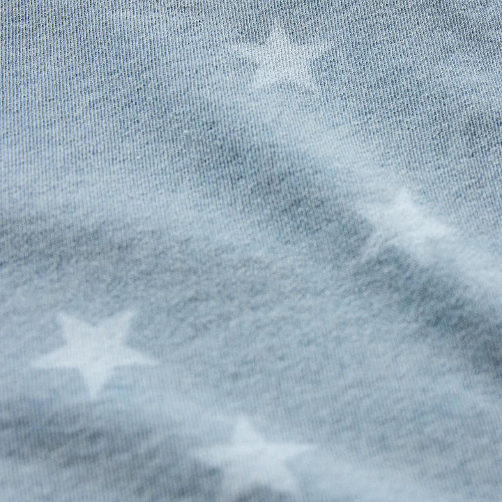 Written Stars Denim Sweatshirt