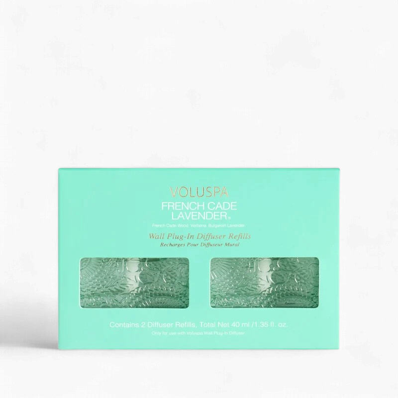 French Cade Lavender Wall Plugin Twin Refill Pack